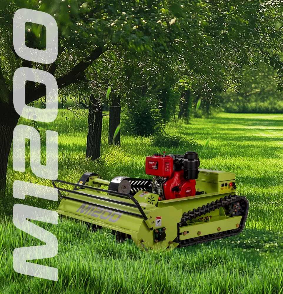 Robot kosilica M1200 sa hibridnim dizel motorom